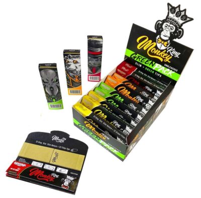 monkey kings green pack rolling papers tips 827456 e1686140692719 8