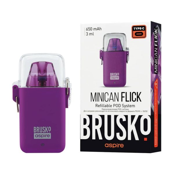 ელექტრო სიგარეტი BRUSKO minican FLICK